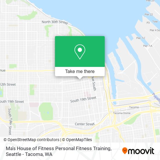 Mapa de Ma's House of Fitness Personal Fitness Training