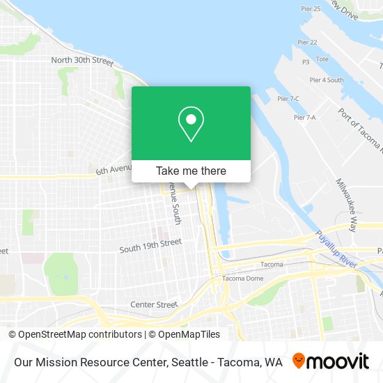 Our Mission Resource Center map