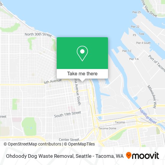 Mapa de Ohdoody Dog Waste Removal