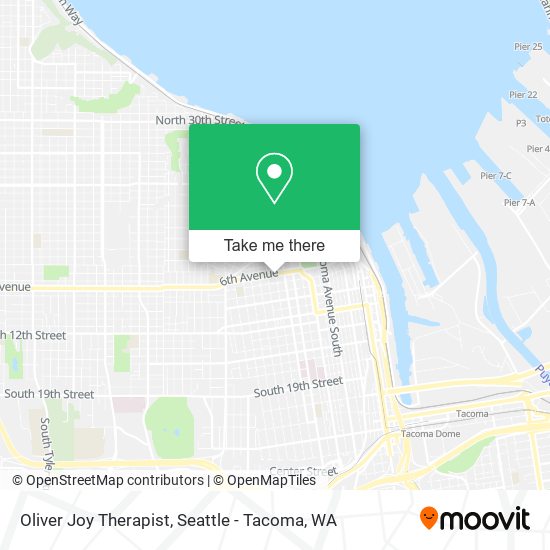 Oliver Joy Therapist map