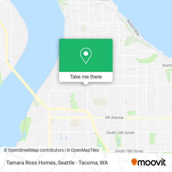 Mapa de Tamara Ross Homes