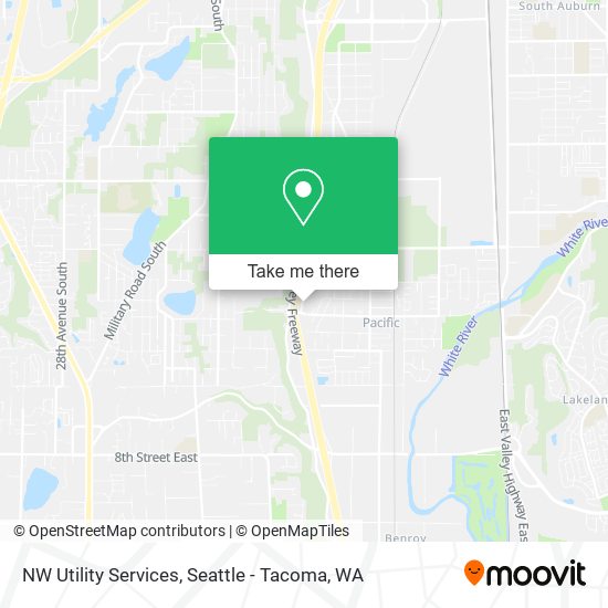 NW Utility Services map