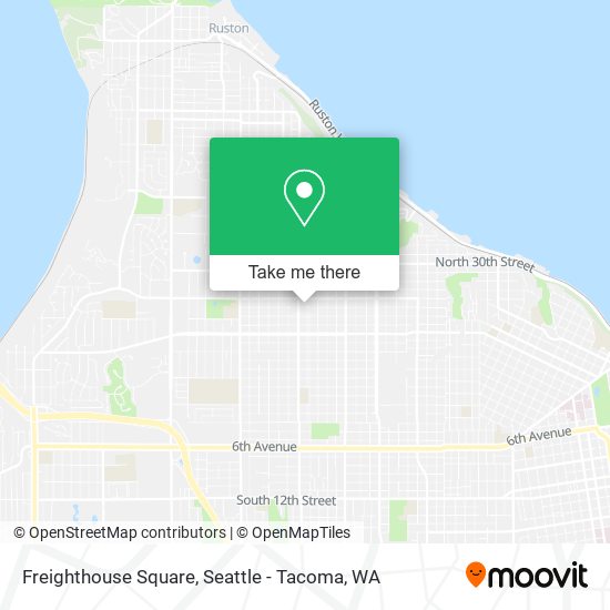 Freighthouse Square map