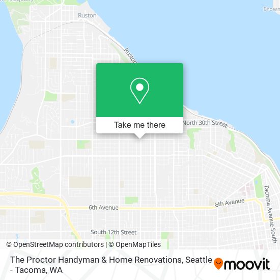 Mapa de The Proctor Handyman & Home Renovations