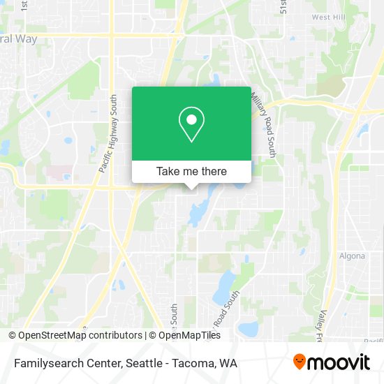 Familysearch Center map