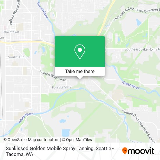 Sunkissed Golden Mobile Spray Tanning map