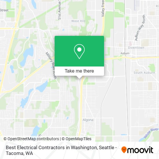 Best Electrical Contractors in Washington map