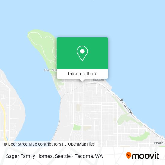 Sager Family Homes map