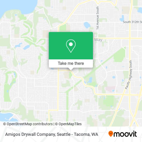 Mapa de Amigos Drywall Company
