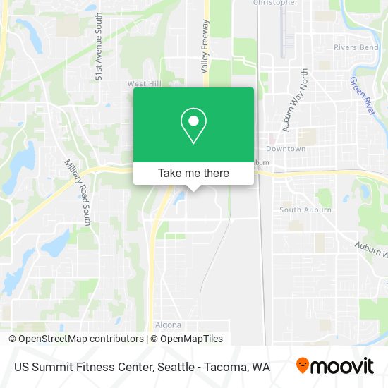 US Summit Fitness Center map