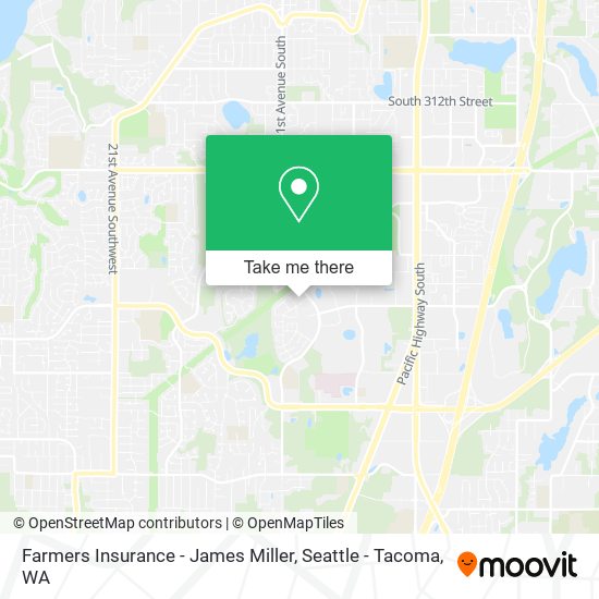 Mapa de Farmers Insurance - James Miller