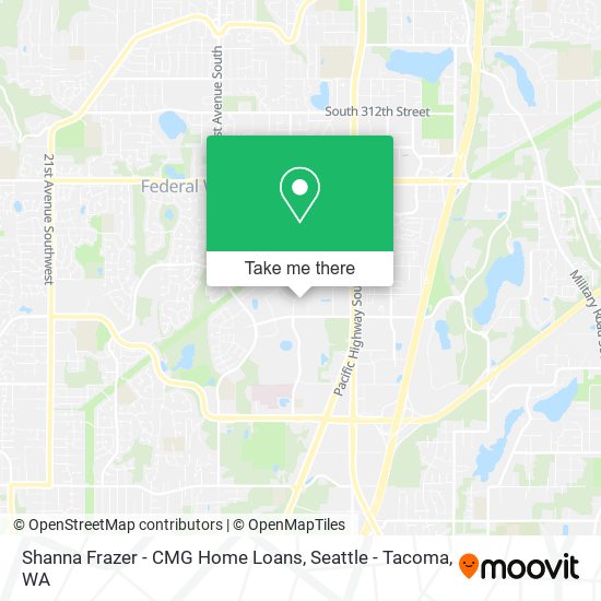 Shanna Frazer - CMG Home Loans map