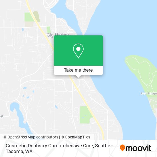 Cosmetic Dentistry Comprehensive Care map