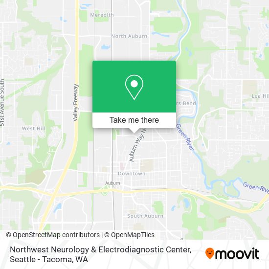 Northwest Neurology & Electrodiagnostic Center map