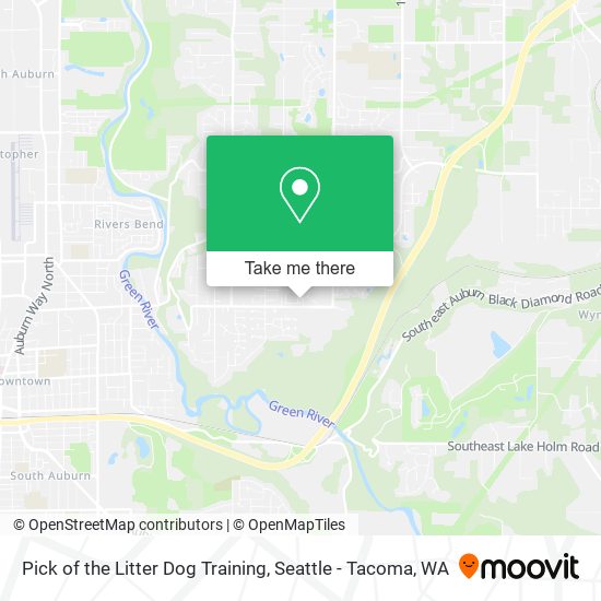 Pick of the Litter Dog Training map