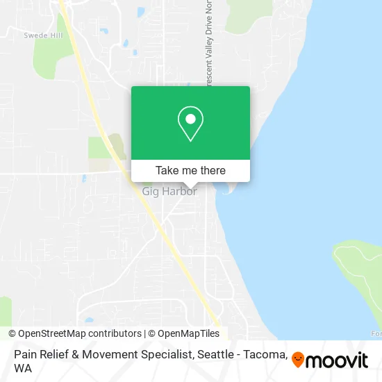 Mapa de Pain Relief & Movement Specialist