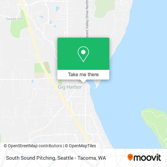 South Sound Pitching map