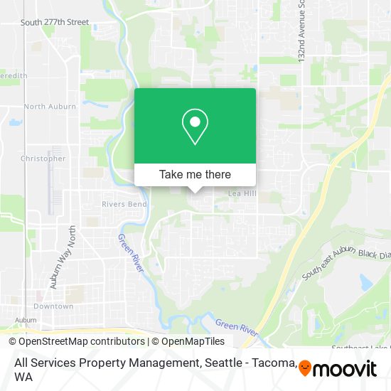 All Services Property Management map