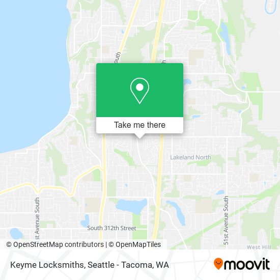 Keyme Locksmiths map