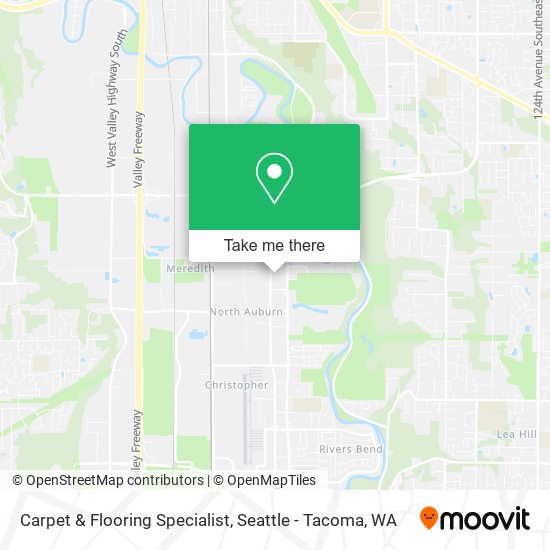 Carpet & Flooring Specialist map