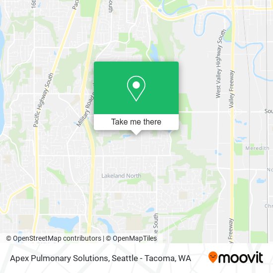 Apex Pulmonary Solutions map