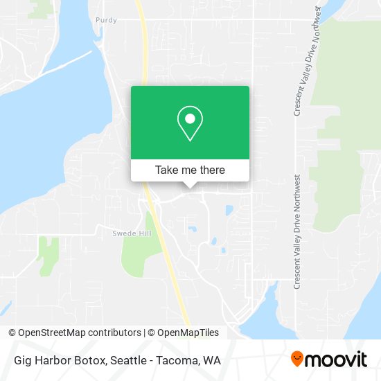 Mapa de Gig Harbor Botox