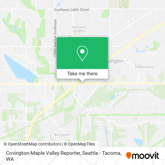 Mapa de Covington-Maple Valley Reporter