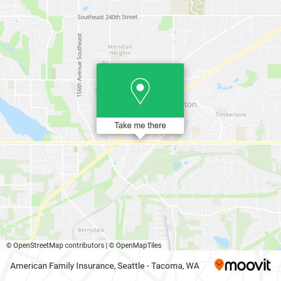 Mapa de American Family Insurance