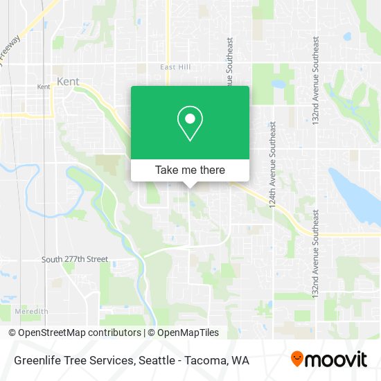 Greenlife Tree Services map