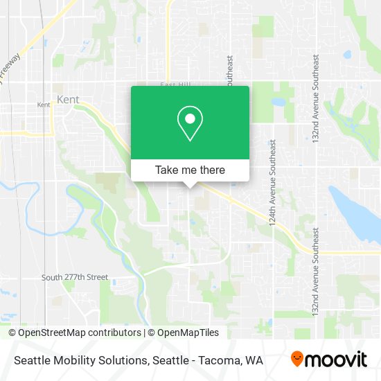 Mapa de Seattle Mobility Solutions