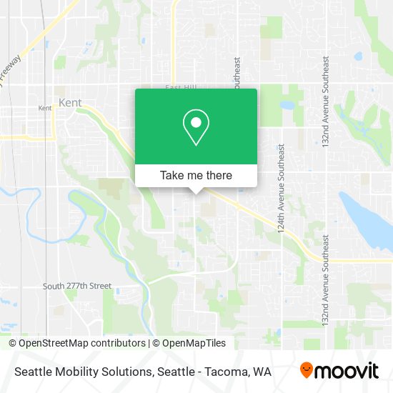 Seattle Mobility Solutions map