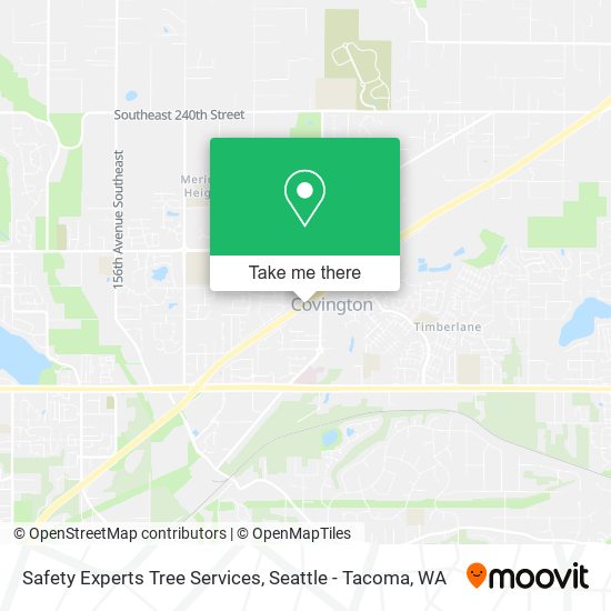Safety Experts Tree Services map