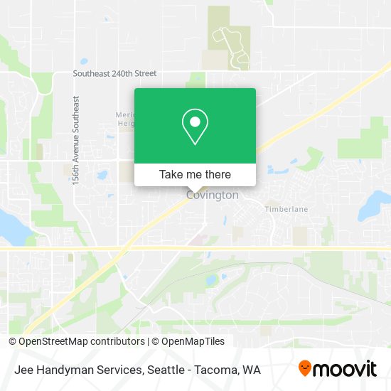 Jee Handyman Services map