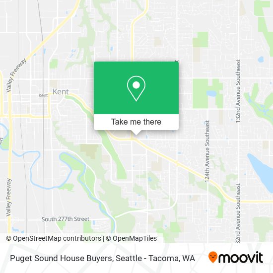 Puget Sound House Buyers map