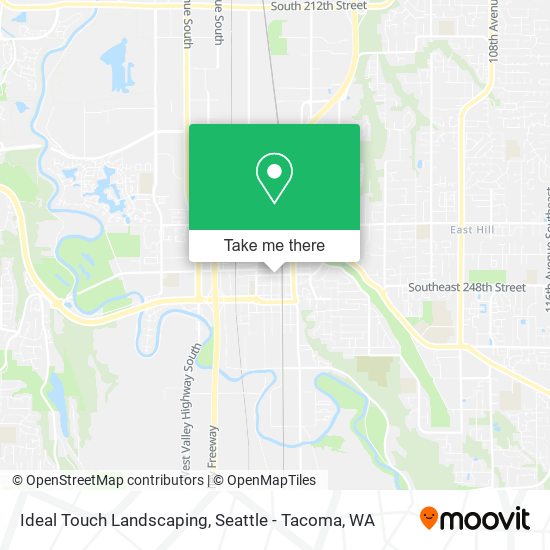 Ideal Touch Landscaping map