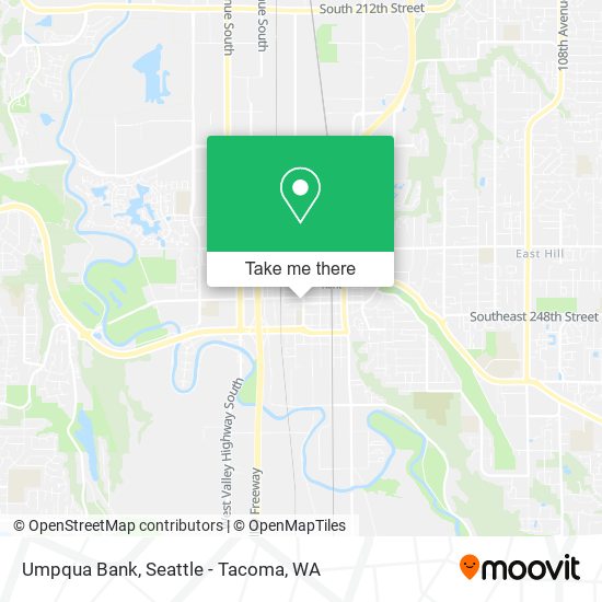 Umpqua Bank map