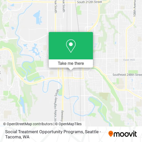 Social Treatment Opportunity Programs map