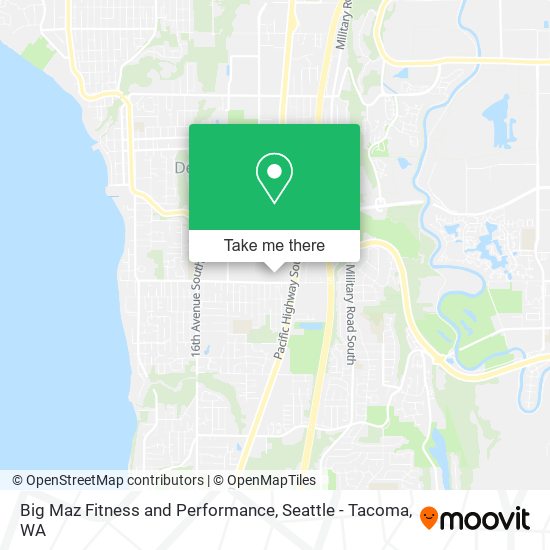 Mapa de Big Maz Fitness and Performance