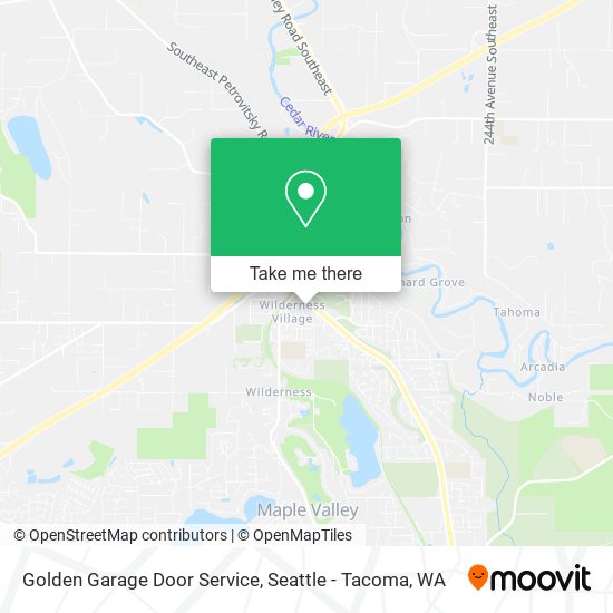 Mapa de Golden Garage Door Service