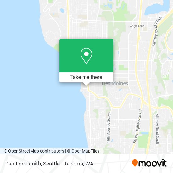 Car Locksmith map