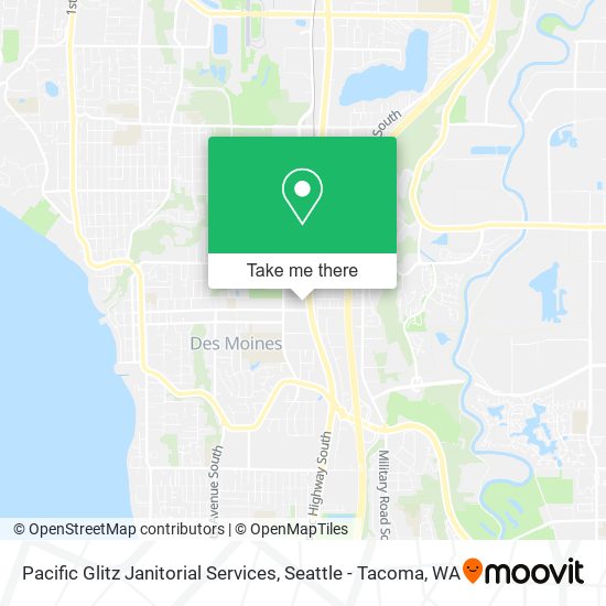 Pacific Glitz Janitorial Services map