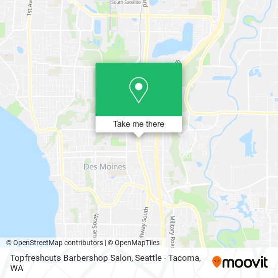 Topfreshcuts Barbershop Salon map