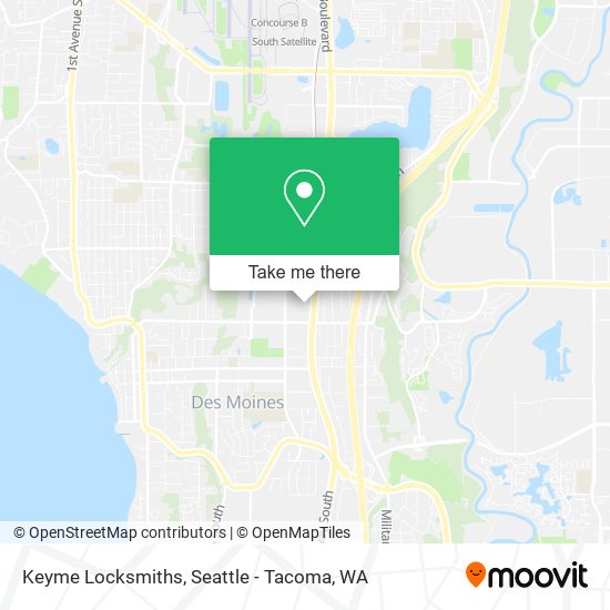 Keyme Locksmiths map