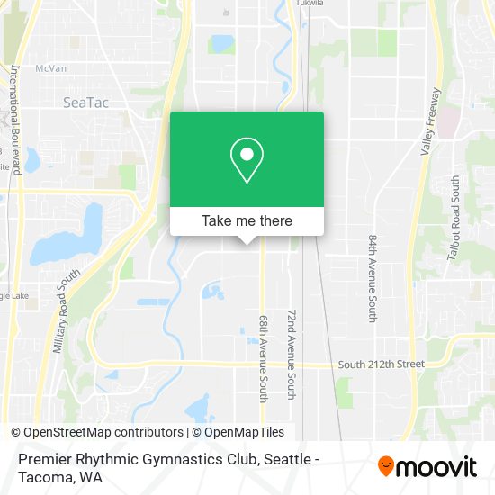 Premier Rhythmic Gymnastics Club map