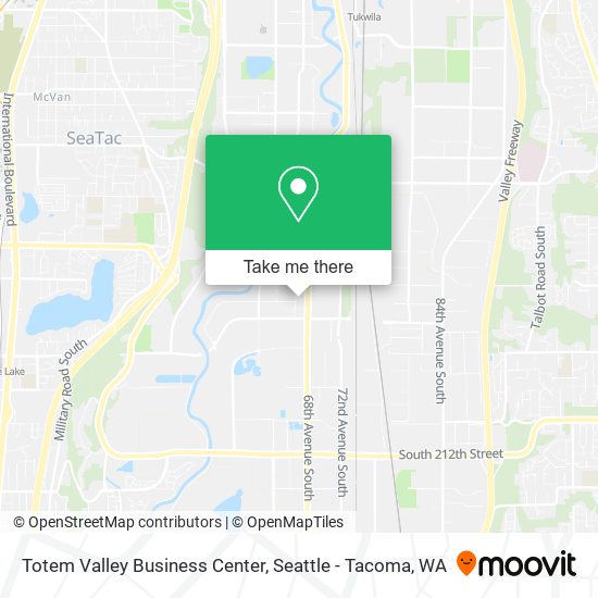 Totem Valley Business Center map