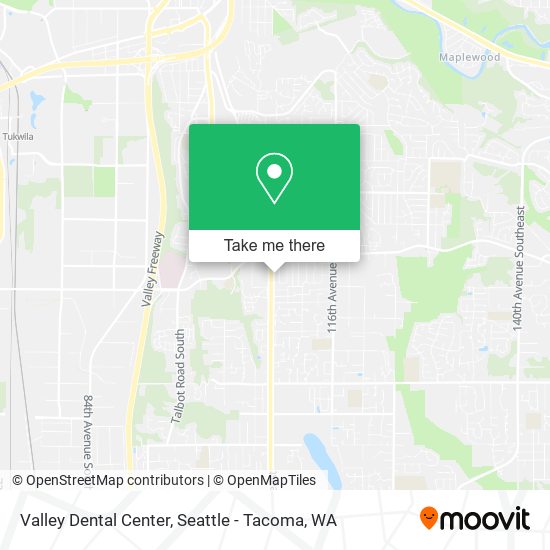 Valley Dental Center map