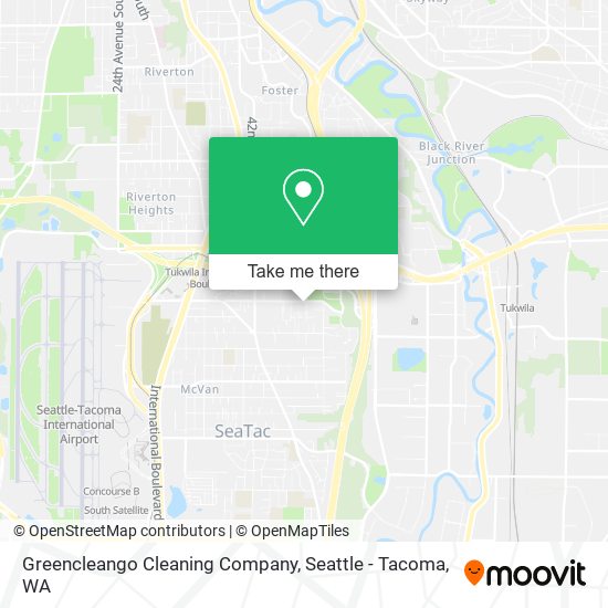 Mapa de Greencleango Cleaning Company