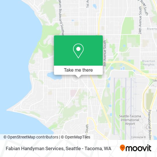 Fabian Handyman Services map