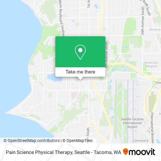 Mapa de Pain Science Physical Therapy