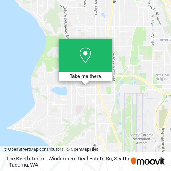 The Keeth Team - Windermere Real Estate So map